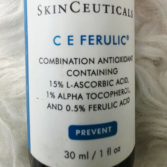 NWT SkinCeuticals Ferulic Vitamin C Serum Combination Antioxidant - Picture 2 of 7